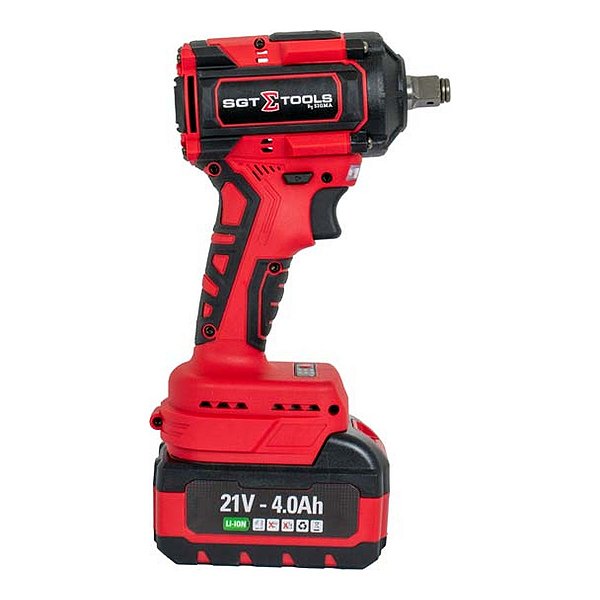 CHAVE DE IMPACTO 1/2 21V 4.AH 2BAT/CAR 650N.M  7502A SIGMA
