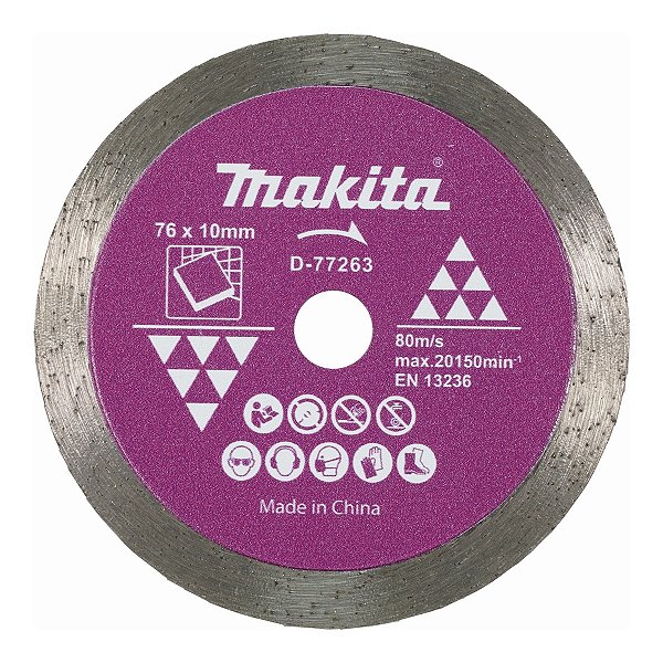 DISCO DIAMANTADO DE 76MM X 10MM - MAKITA