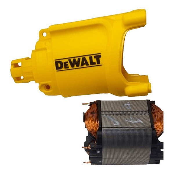 DEWALT - CONJUNTO ESTATOR 220V CAIXA DE CAMPO