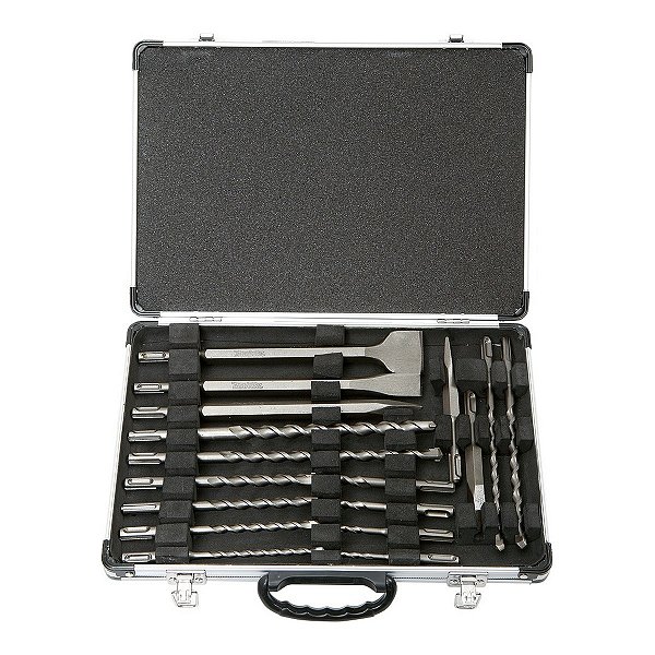 KIT DE BROCAS E CINZEIS SDS-PLUS C/MALETA 17 - MAKITA