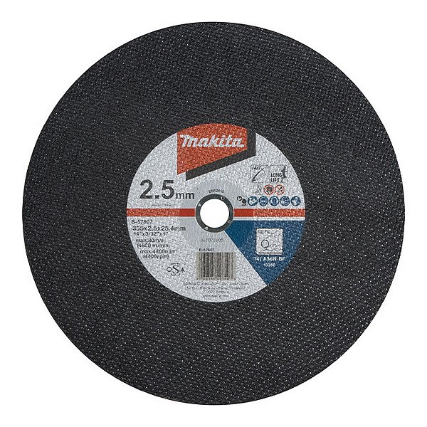 DISCO DE CORTE 355X2.5X25.4MM JG C/25PCS - MAKITA