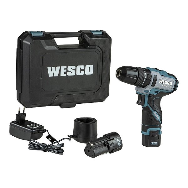 PARAFUSAD/FURADEIRA IMP. 3/8 12V 2BAT/CAR WESCO