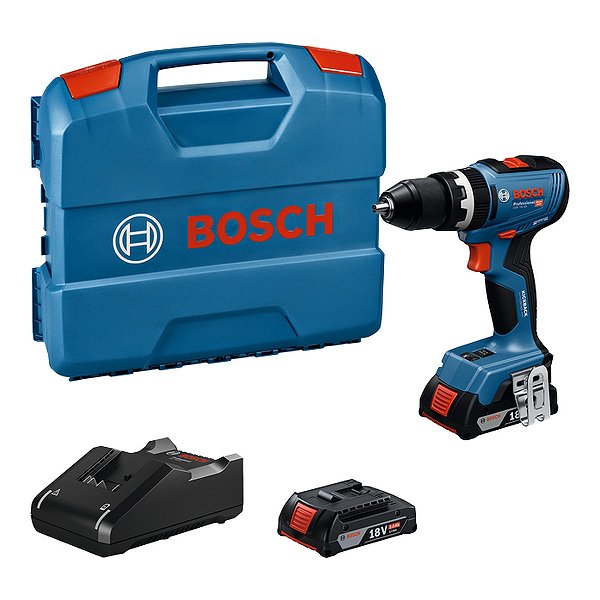 PARAFUSAD/FURADEIRA IMP. 1/2 GSB 18V 2.0AH 65 2BAT/CAR BOSCH