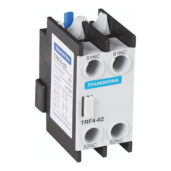 CONTATO AUXILIAR FRONTAL P/ CONTATOR TRF4-02 2N TRAMONTINA