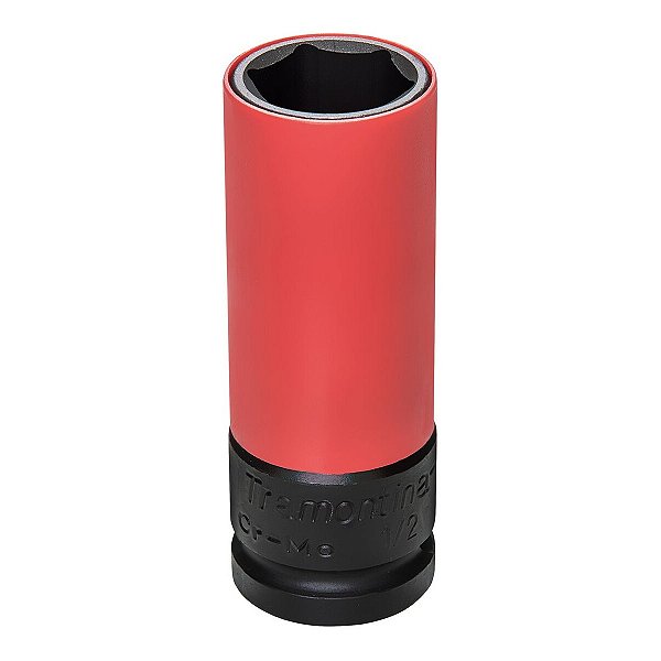 SOQUETE IMPACTO SEXT LONGO 1/2X21MM VM/PT TRAMONTINA PRO