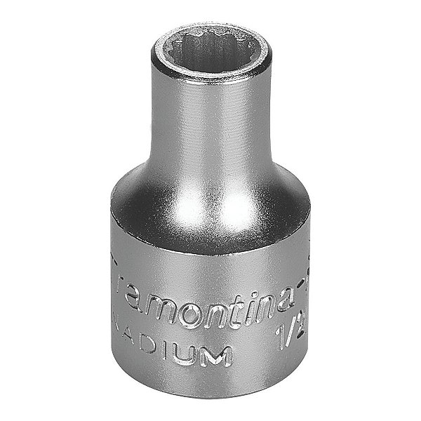 SOQUETE ESTRIADO  1/2X8MM TRAMONTINA PRO