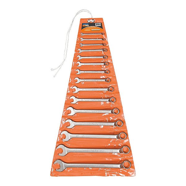 JOGO DE CHAVE COMBINADA 6-32MM C/15PCS 44660/215 TRAMONTINA
