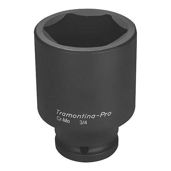 SOQUETE IMPAC LONGO SEXT 3/4X46MM TRAMONTINA PRO