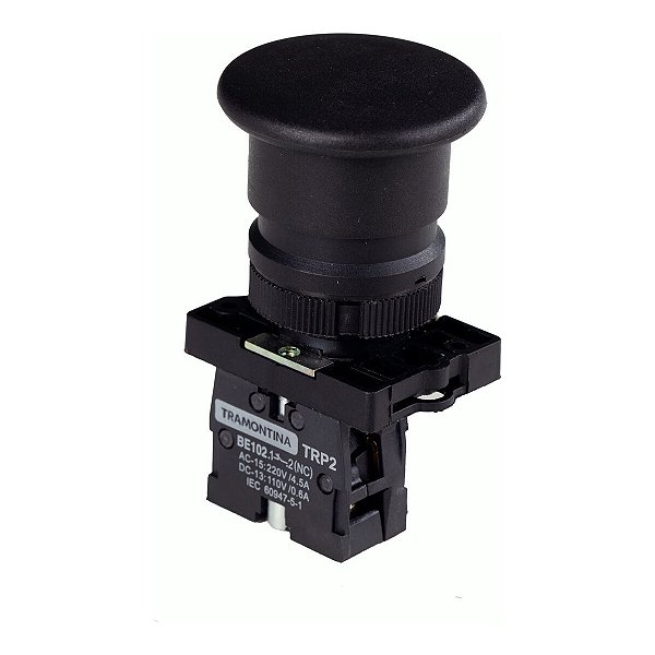BOTAO COGUMELO TRAMONTINA TRP2-EC22 1NF PRETO COM BASE DE PL