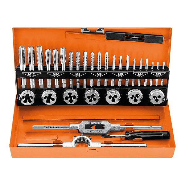JOGO DE MACHO E COSSINETE 32PCS 44080/432 TRAMONTINA