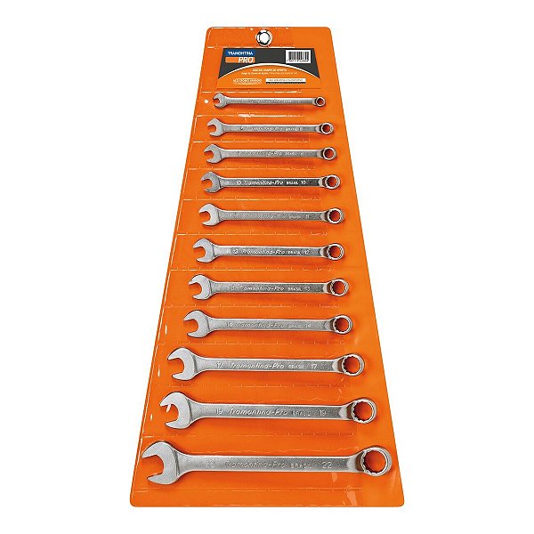 JOGO DE CHAVE COMBINADA 6-22MM C/11PCS 44660/211 TRAMONTINA