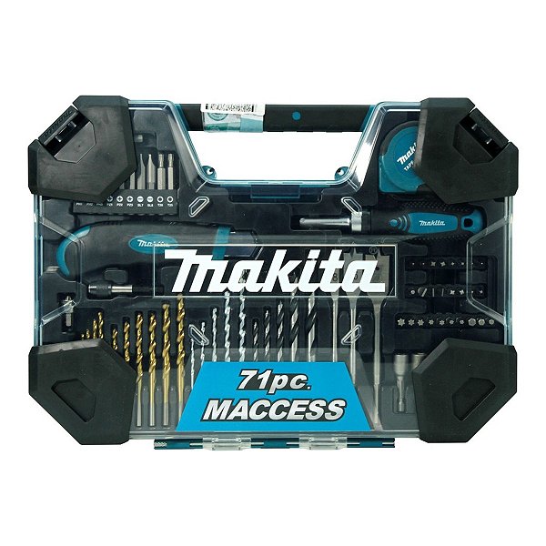 KIT DE ACESSORIOS MACCESSCOM 71 ITENS MAKITA