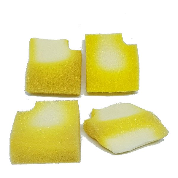 SCHULZ - ESPUMA FILTRANTE D=40X47MM (C/ 4 UNIDADES)