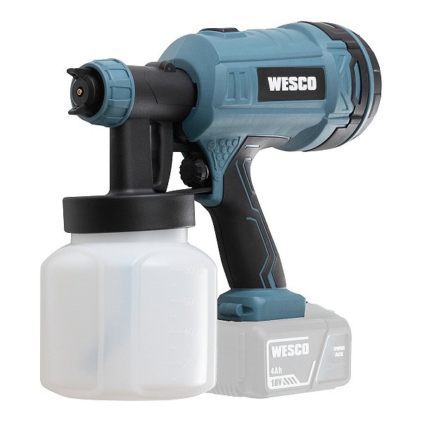 PISTOLA DE PINTURA 18V S/BAT/CAR WESCO