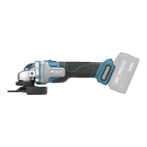 ESMERILHADEIRA ANG. 5 POL 18V WS2890.9 WESCO