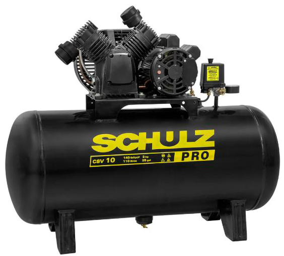 COMPRESSOR DE AR CSV 10 110L 220V  2CV 2P PROF 140LB