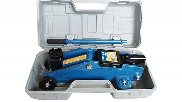 Macaco Hidráulico Curto 2 Toneladas Tipo Jacaré Com Maleta - R070010 - Riosul Tools
