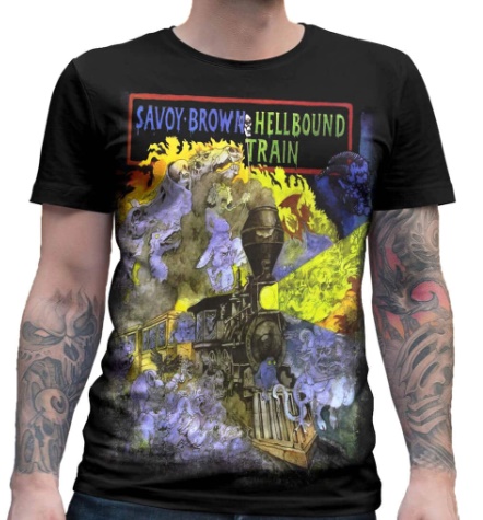 Camiseta Savoy Brown - Hellbound Train