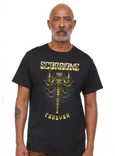 Camisa Scorpions - Forever - Camisa Licenciada Masculina Unissex