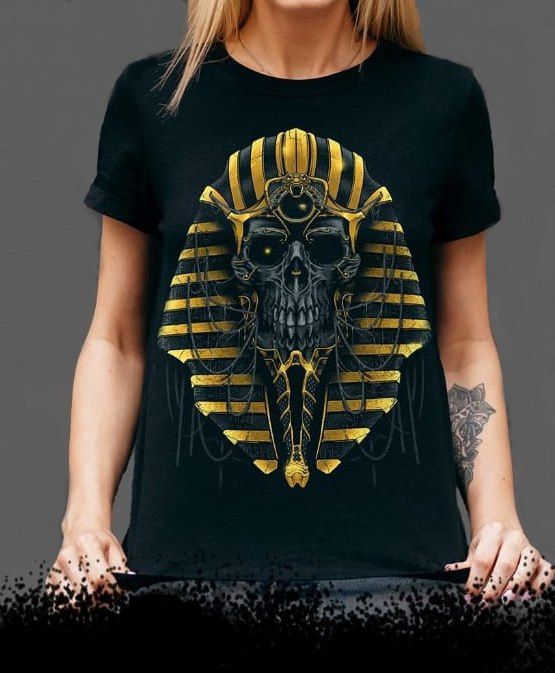 Camisa Pharaoh Skull