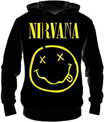 nirvana moletom com capuz