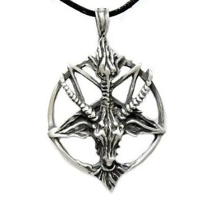 Colar Baphomet Pentagrama