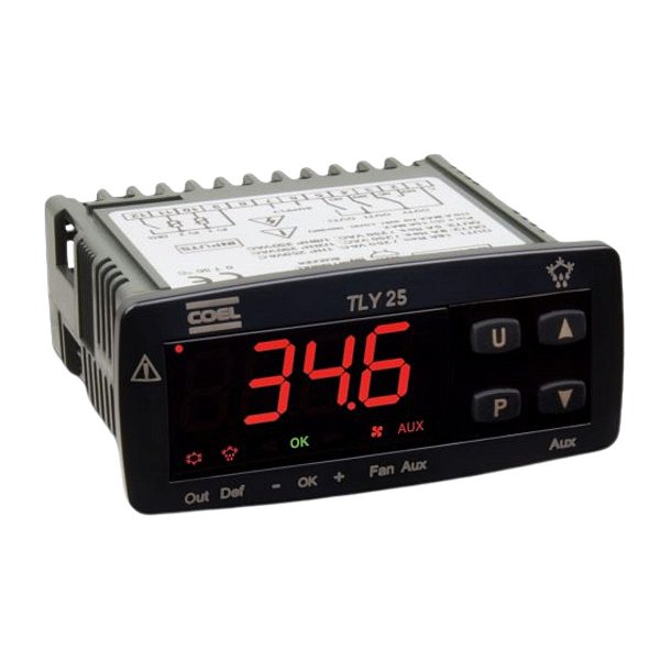 Controlador Digital de Temperatura TLY25 100/240VCA COEL