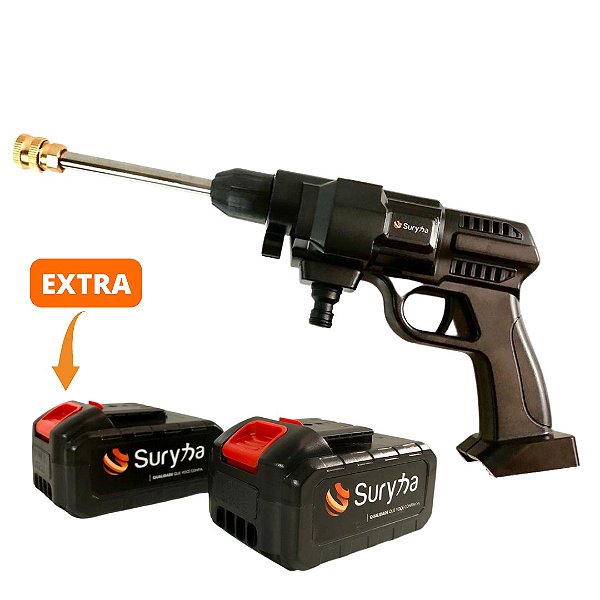Kit Pistola de Limpeza para Ar Condicionado SURYHA com Bateria Extra