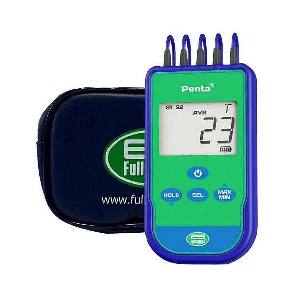 Termômetro Portátil com 5 Sensores NOVO PENTA FULL GAUGE