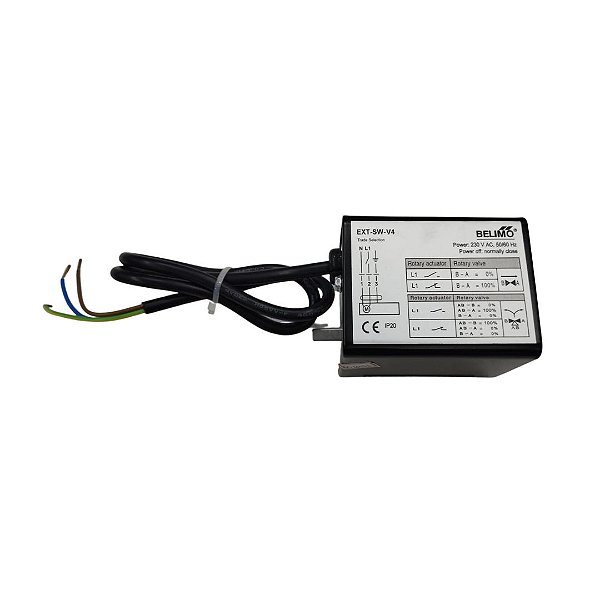 Atuador ON/OFF Para Válvula de Zona EXT-SW-V4 Alimentação: 230 VCA ...