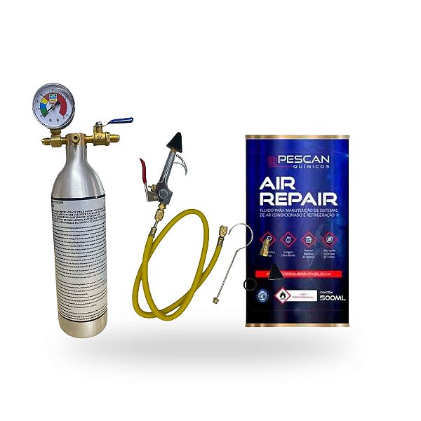 Garrafa Injetora de Fluido R141B/Ecomate AC FLUSH EOLO + Air Repair PESCAN 500ml