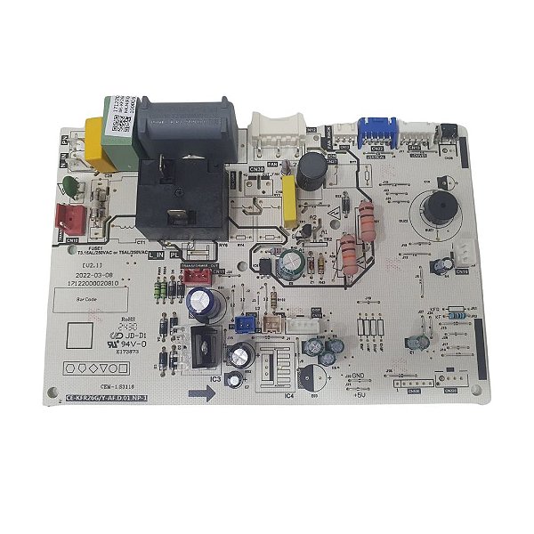Placa Eletrônica Principal Evap Hi Wall 09KFR 42AFFCI095S 17122000059780 SPRINGER MIDEA