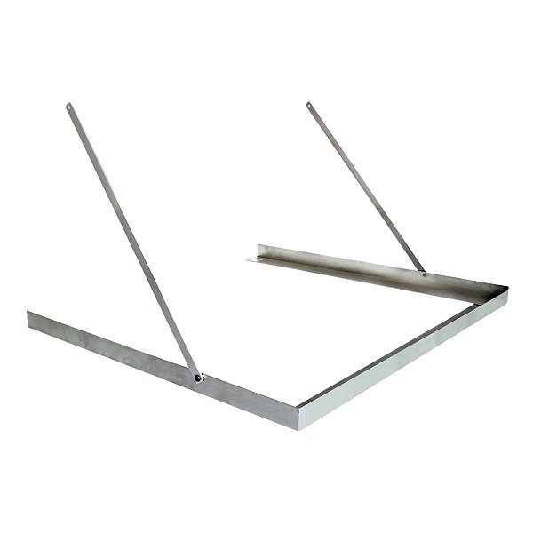 Suporte para Condensador ACJ (Janela) Regulavel Aluminio (medio) 61CM