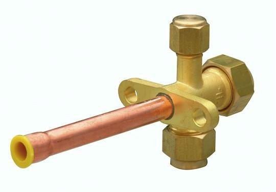 Válvula de Serviço Split 1/4" 2 Vias  80170.020 SURYHA