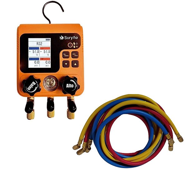 Kit Manifold Digital + Conjunto Mang Manifold 200cm SURYHA