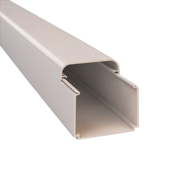 Canaleta Guarnição SPLIT BRANCA CB-30 2MT 3,5CMX3,0 REF.300022 CONTROLBOX
