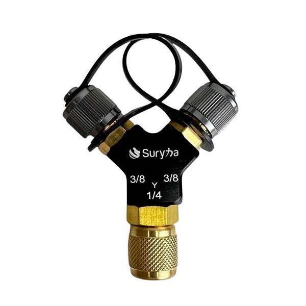 Adaptador Multiportas 3/8"M X 3/8"M X 1/4"F SURYHA 80150235