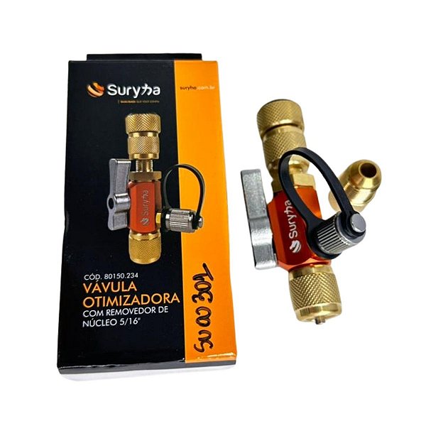 Válvula Otimizadora c/ Removedor de Núcleo 5/16" SURYHA 80150234