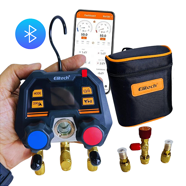 MS-100 PLUS Manifold Digital 2 Vias ELITECH