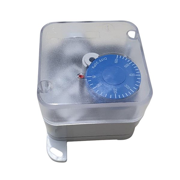Pressostato Diferencial para Ar- RANGE: 40 A 600 PA - Precisão: +/- 05 PA - Código PS600