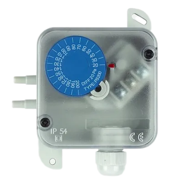 Pressostato diferencial para ar- range: 30 A 500 PA - precisão: +/- 05 PA - PS500 HK INSTRUMENTS