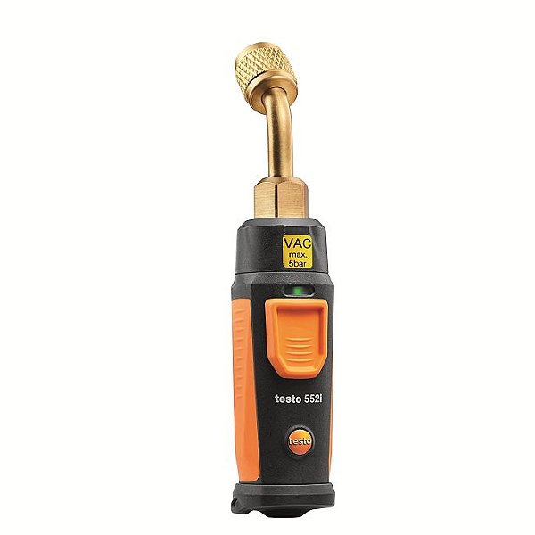 Testo 552i - Sonda de Vácuo sem fio operacao via App Vacuômetro