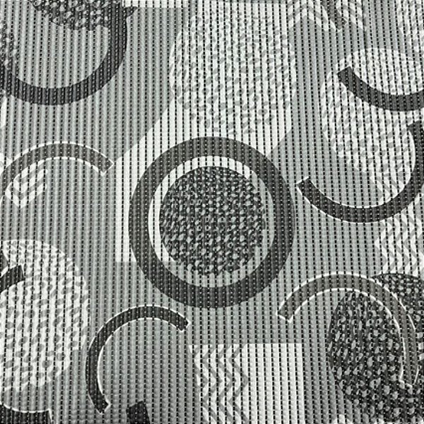 Passadeira Tapete Emborrachada Antiderrapante  43cm de largura Estampa Mandala