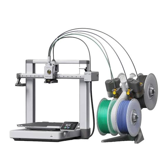 Bambu lab impressora 3d a1 com ams lite combo 4 cores