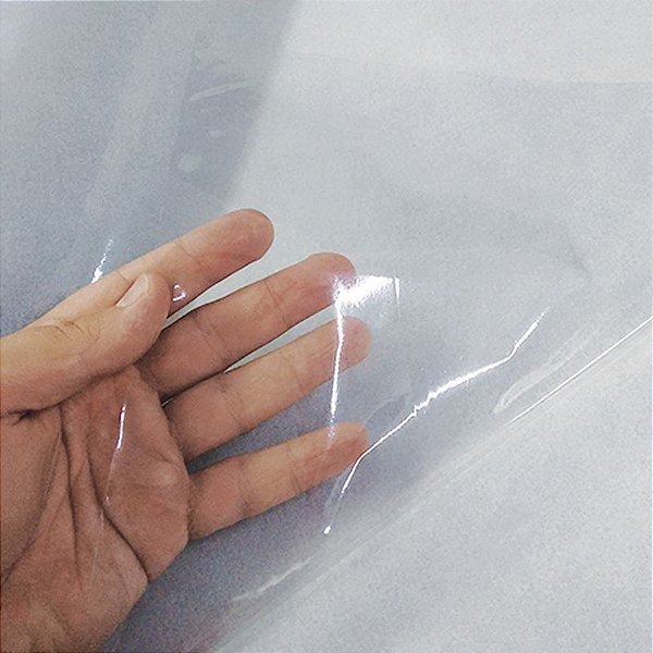 Plástico Transparente PVC Cristal 0,15 - VALOR DE VENDA EM ATACADO ROLOS 50 METROS