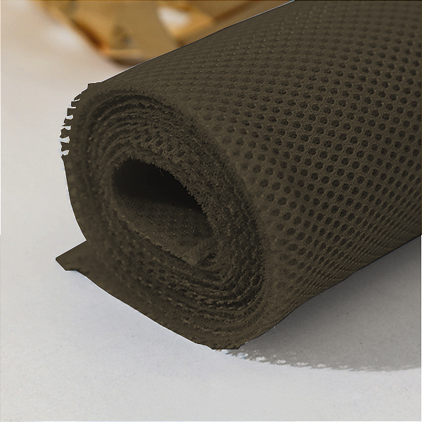 Tecido Tela Mesh Spacer Areada Bege Escuro