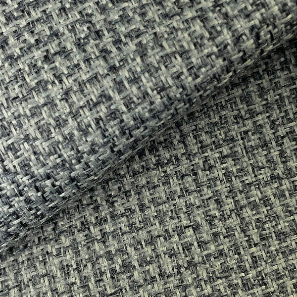 Tecido Estilo Linho Torck Tweed Cinza 12