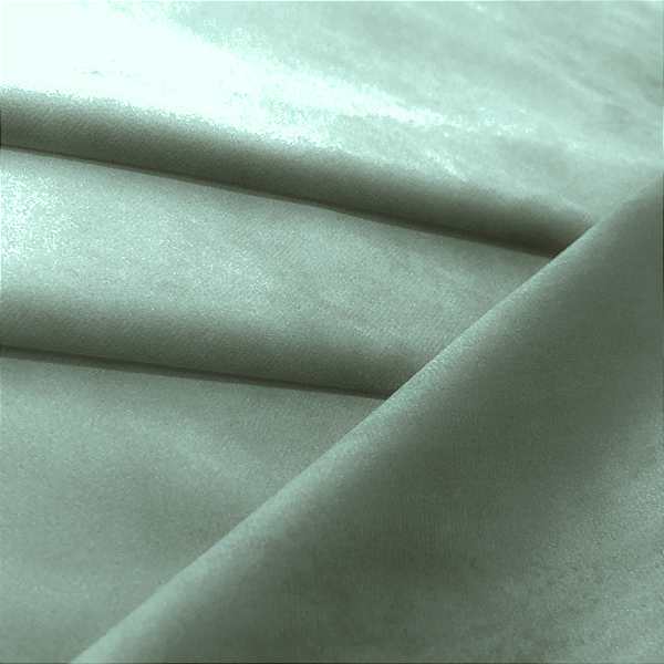 Tecido Veludo UltraConfort Liso Acqua