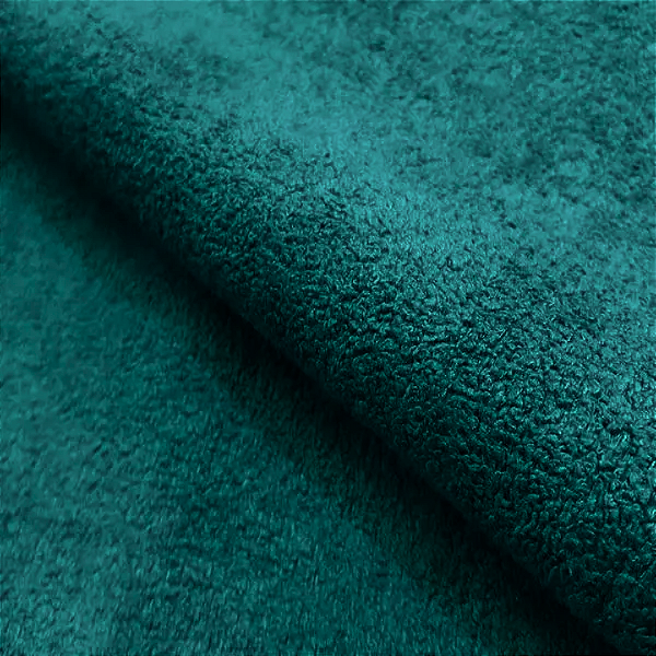 Tecido para Moveis e Decoração Boucle  Dublado Atlantic Verde