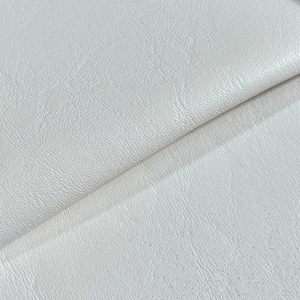 Tecido Courvin Náutico Liso Sintético Para Moveis e Embarcações York DT0614 Branco - Largura 1,40m